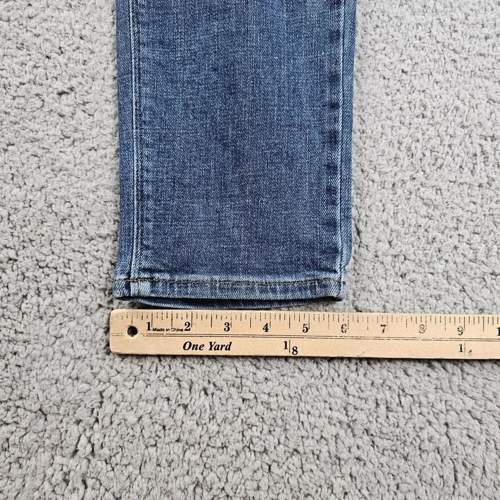 J. Lindberg Jeans Mens 34x33* Blue Denim Damien Skinny Stretch Mid Rise